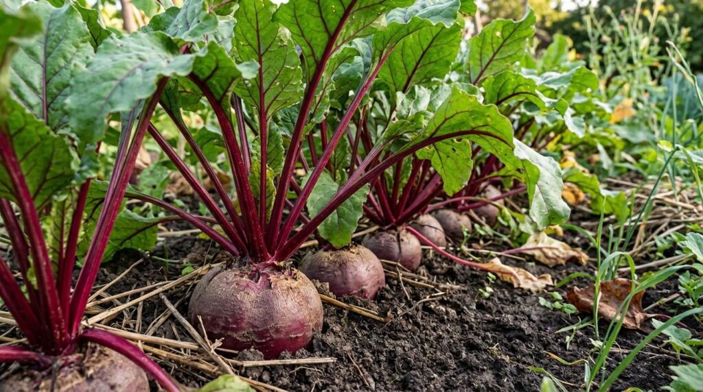Peut-on laisser les betteraves rouges en terre ?