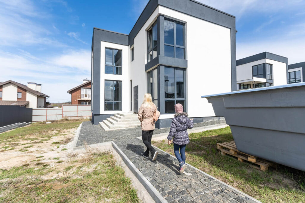 maison construite par un particulier