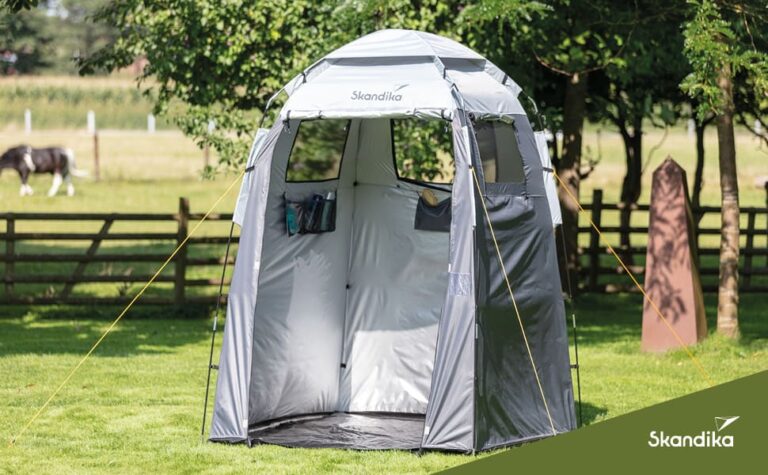cabine de douche provisoire