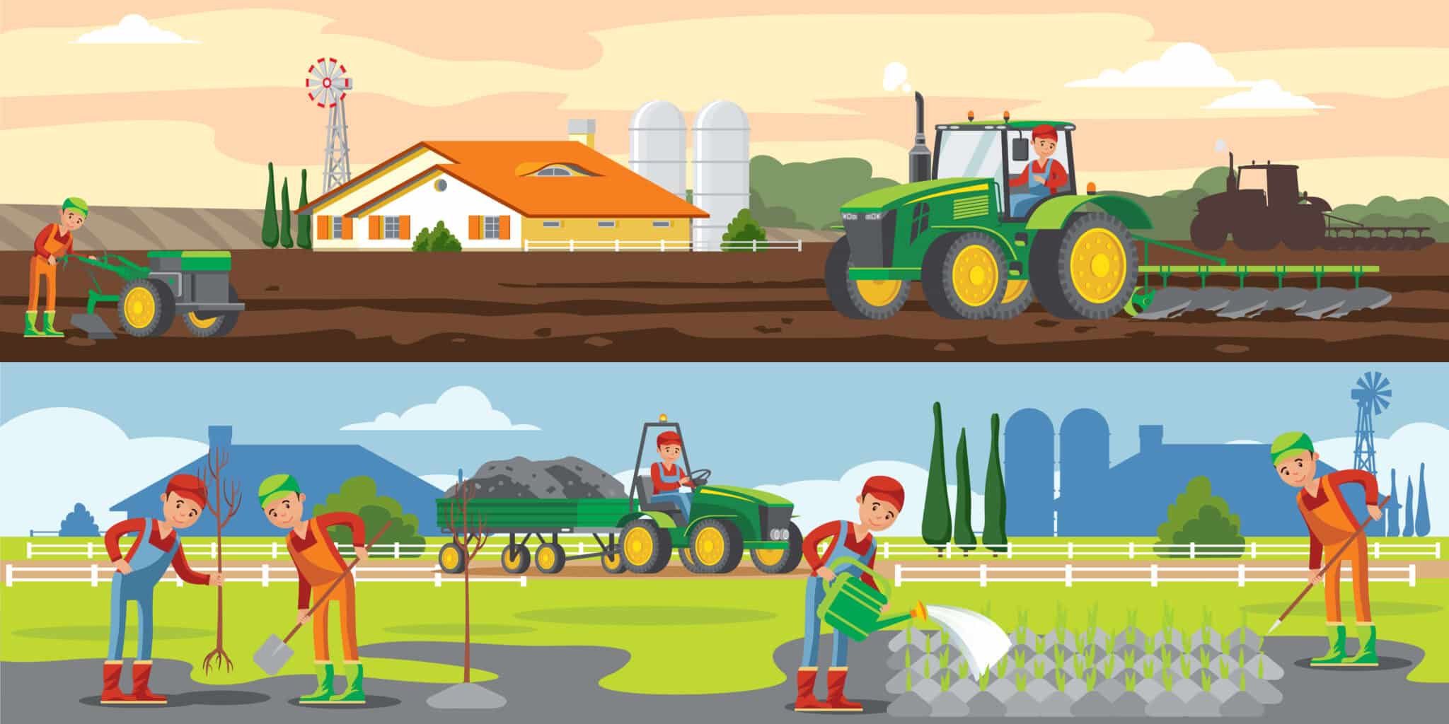 Les travaux des champs au fil des saisons - EspritBrico