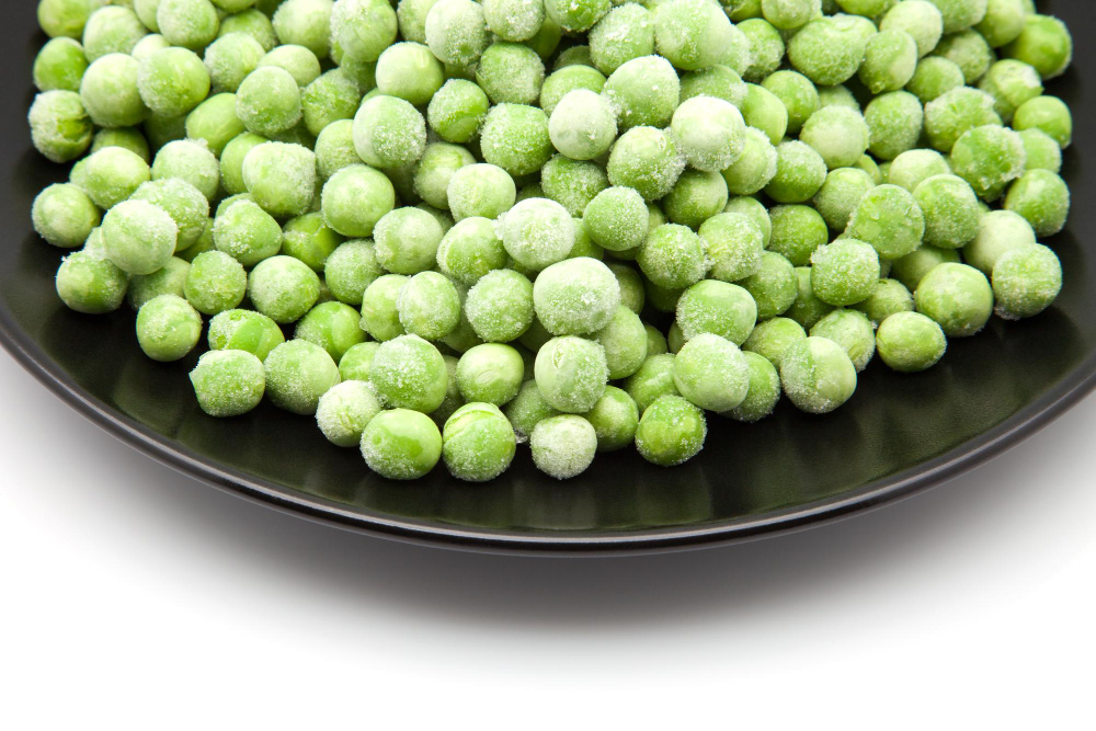 petits pois congelés