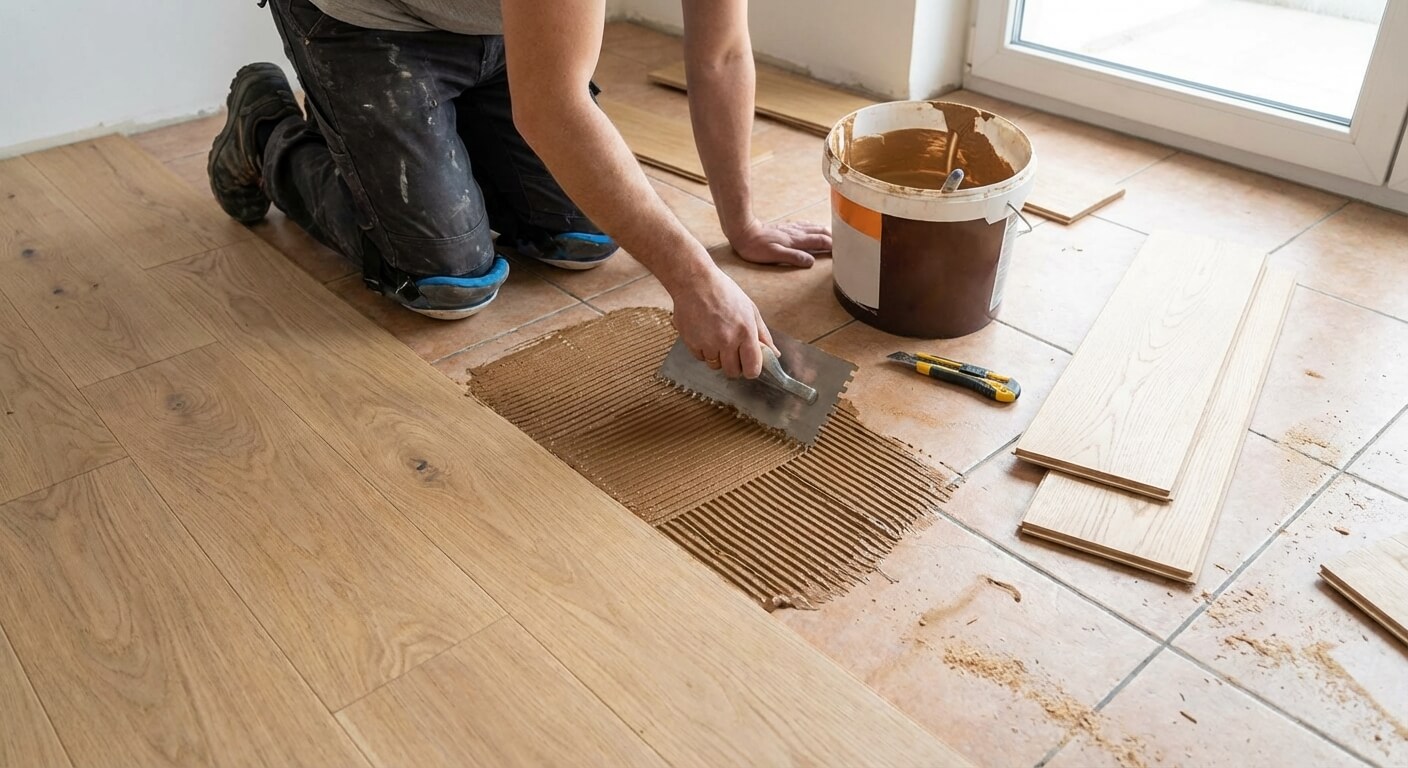 Coller Bois Sur Carrelage