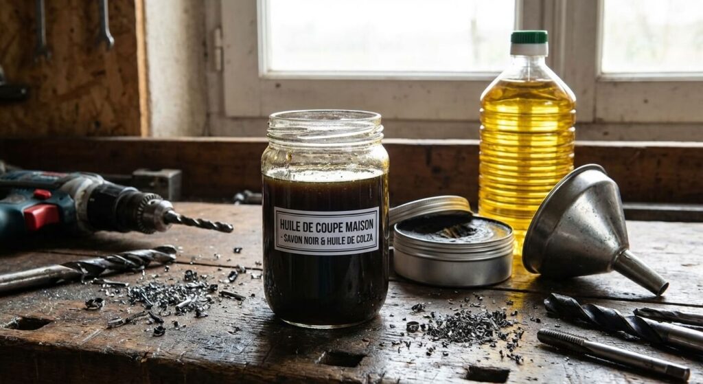 Huile de coupe maison