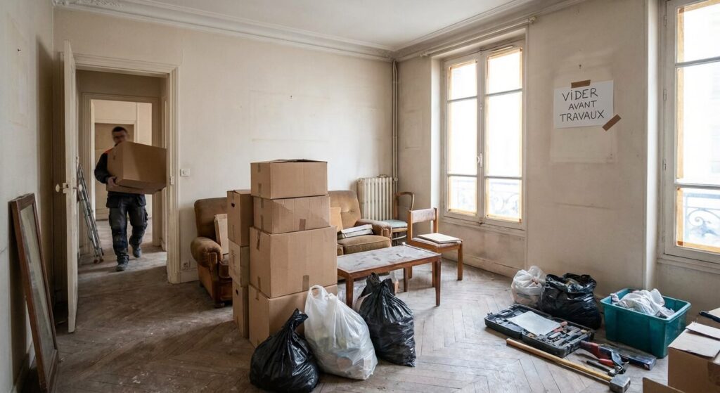 Vider un logement avant travaux : les étapes à ne pas négliger 2 Vider un logement avant travaux