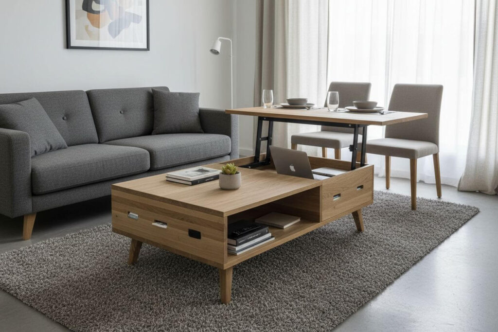 Quels sont les avantages d'une table basse relevable ? 3