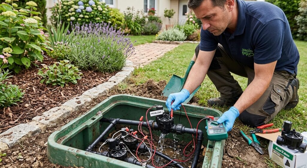 Problème d'électrovanne d'arrosage automatique : pannes et réparations 3